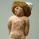 'Fallen Angel 2' 2011 Oil colour on Limewood Height 44cm
